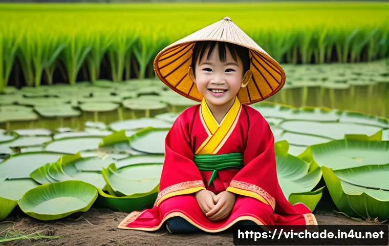 캐릭터 디자인 프로젝트 제안서 작성법 - A charming, cute cartoon character designed for Vietnamese children, featuring bright and cheerful c...