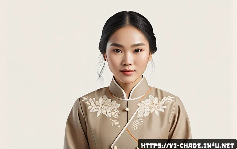 캐릭터 디자인의 글로벌 커뮤니티 - A minimalist character design featuring a young Vietnamese woman wearing a modernized áo dài with su...